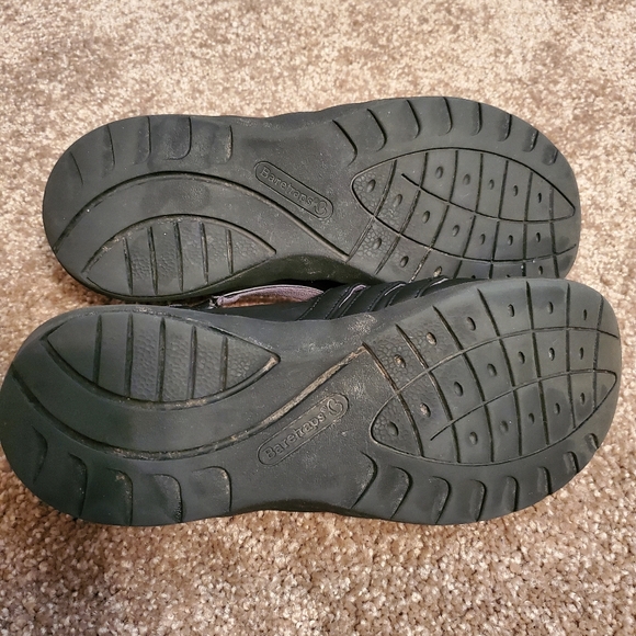 Black Braretraps Women Flats Velcro Strap - Picture 8 of 8